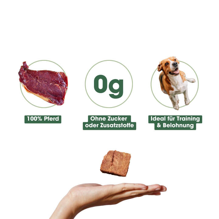 KAUDAS Hundeleckerli PferdPur Natursnack